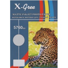 Фотобумага X-GREE A4/100/128г  Матовая MS128-A4-100 (20) купить цена в  Павлодаре | - Интернет магазин -  | www.all-print.kz |