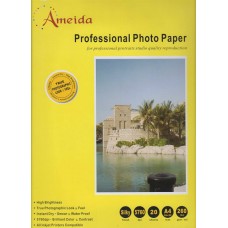 Фотобумага Ameida RC шелковая, А4, 260гр, 20 листов